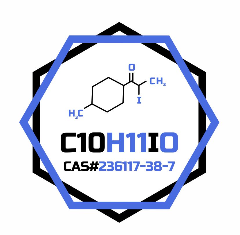 2-iodo-1-(4-methylphenyl)-1-propanone, CAS 236117-38-7